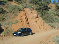 Quatal Canyon Red Dirt Road