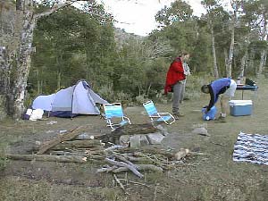 bishop camping