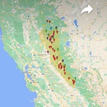 gold country on GoogleMaps