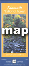 Klamath River Map