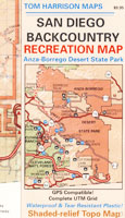 San Diego Mountains Maps