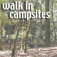 walk-in campsites