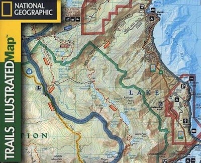 California Hiking Maps