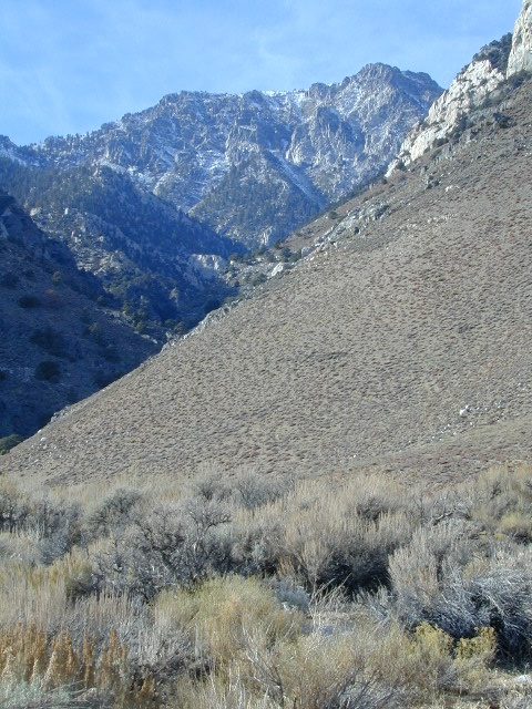 south sierra ridges