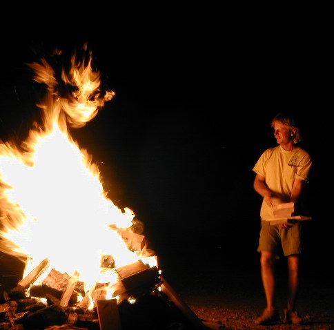 desert bonfires 