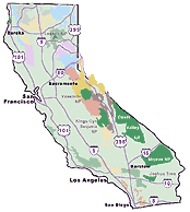 California Forests Maps